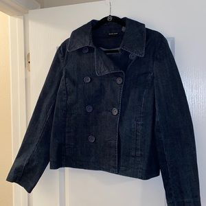 Double Breasted Jean Jacket